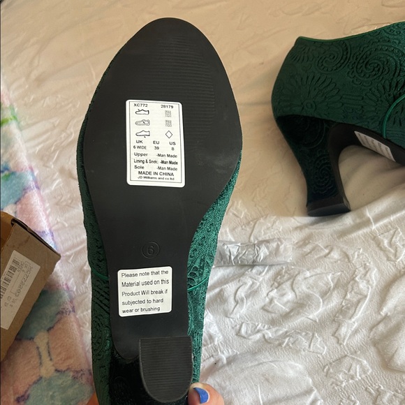 Joe Browns Dark Green Lace-Up Boots - Picture 3 of 4